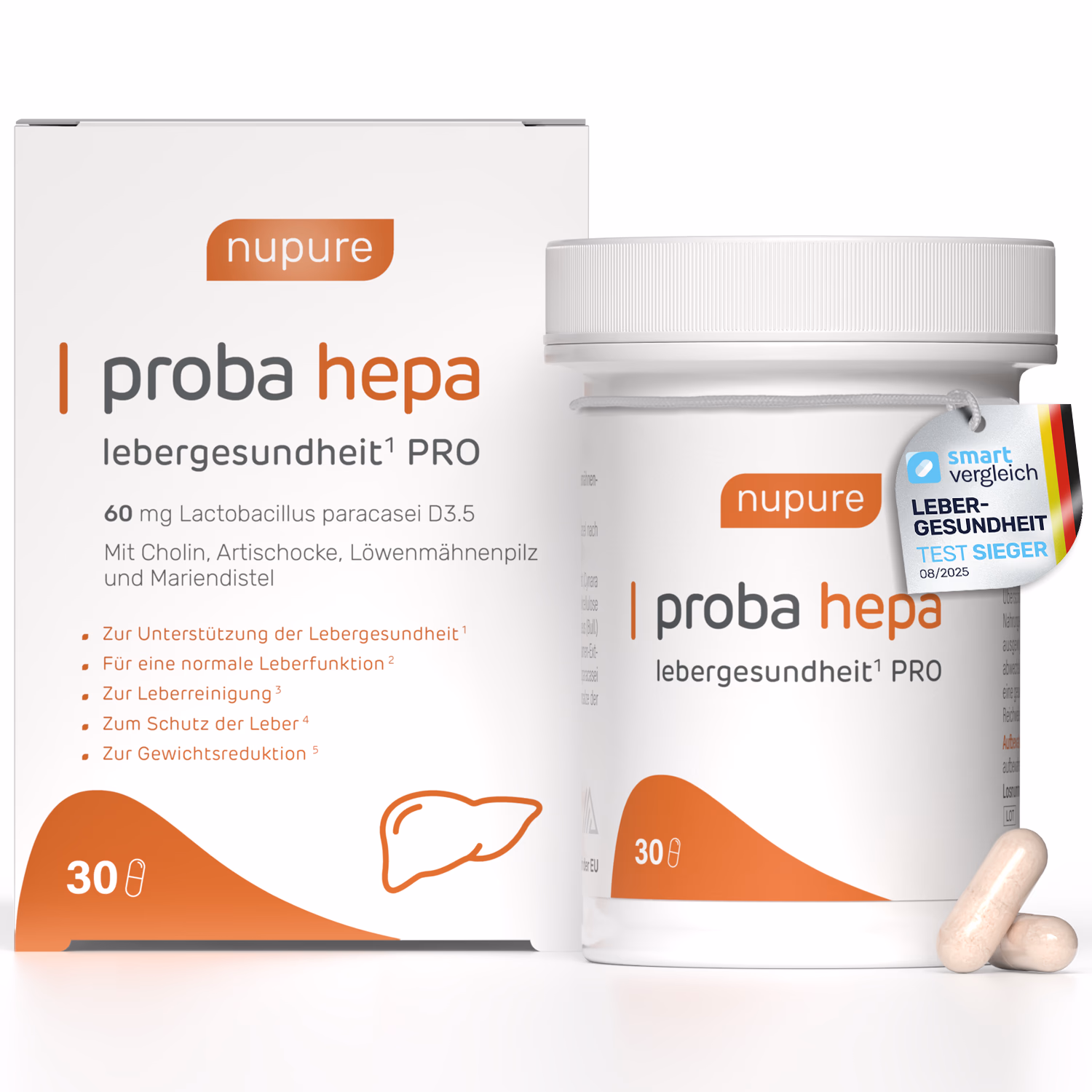 Nupure Proba Hepa — Leber-Darm-Achse Präparat